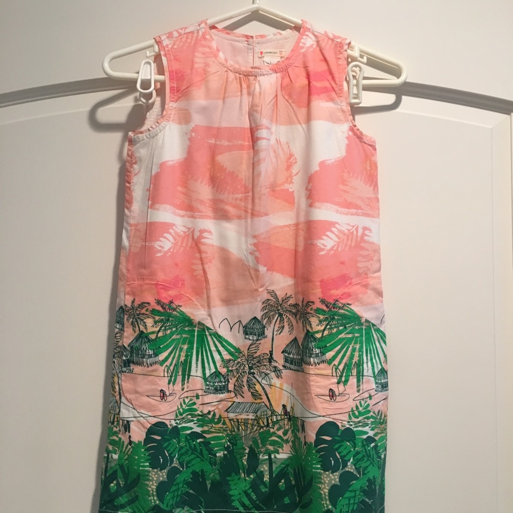 Crewcuts beach dress. Size girls 10.